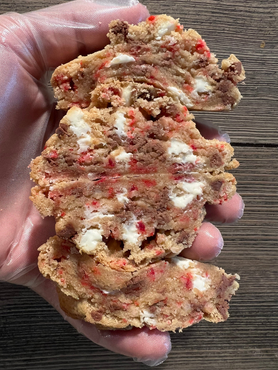 Candy Cane Egg Nog (12 Half Pack) Halfsies Cookie Company LLC