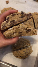 Load image into Gallery viewer, “I Hate Raisins” Oatmeal Dark Chocolate Chip Cookies (12 Half Pack)