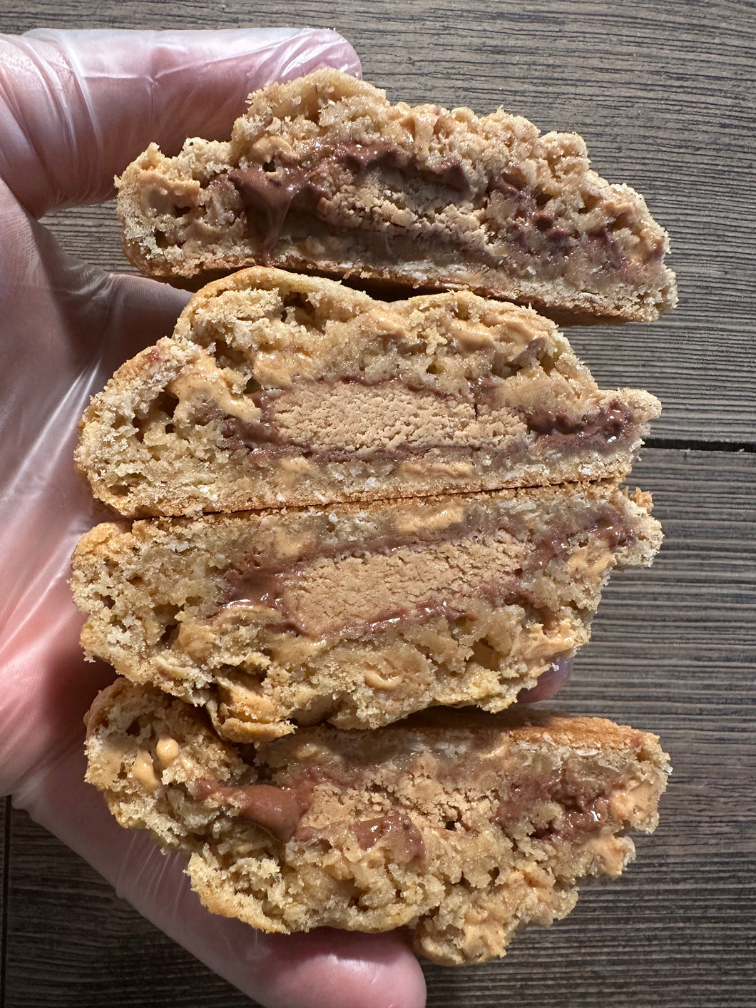 T-OAT-ally Awesome Peanut Butter Cup Cookies (12 Half Pack)