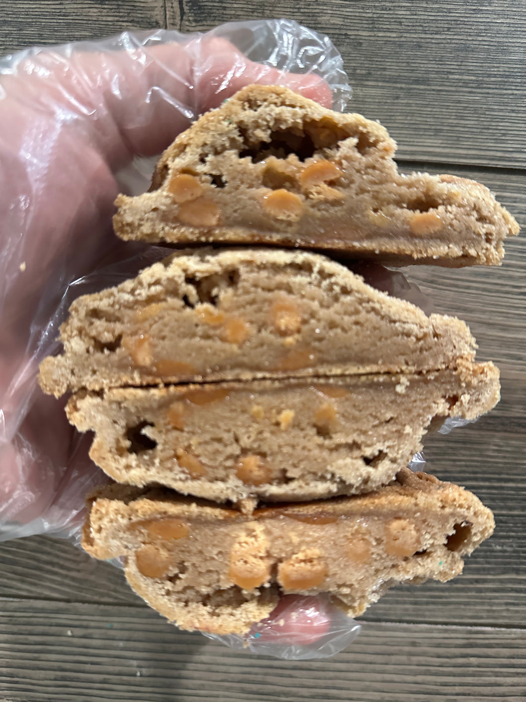 Snickerdoodle Cookie with Caramel Bits (12 Half Pack)