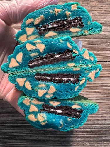 Oreo Stuffed Cookie Monster Pb Chip (12 Half Pack)