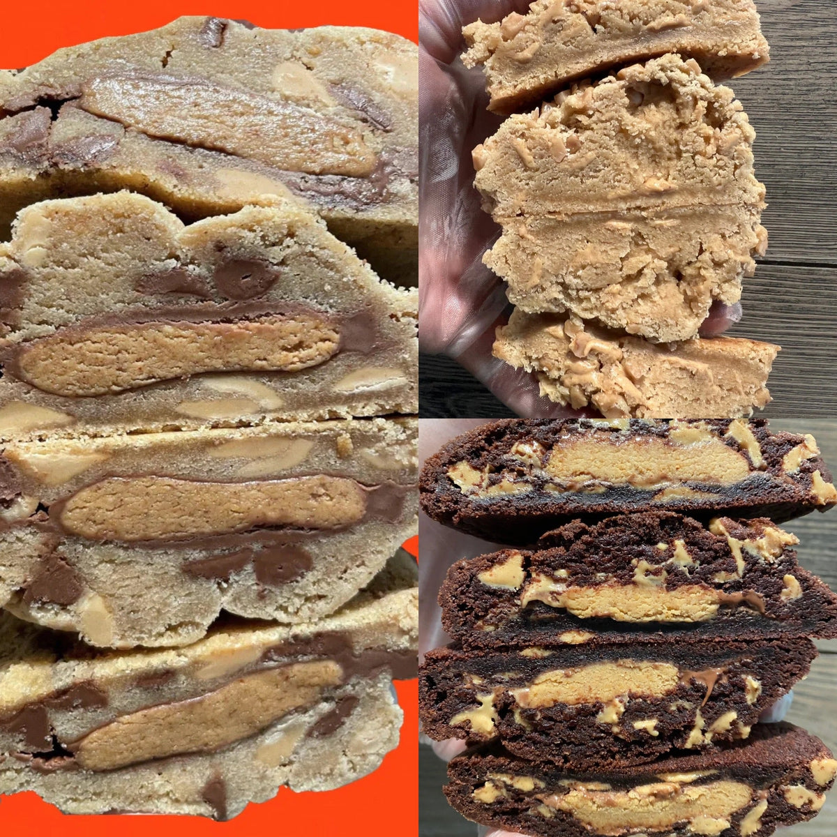 Peanut Butter Fan Super Sampler 3.0 (12 Half Pack) – Halfsies Cookie ...