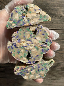 Mardi Gras Sea Salted Caramel Cookie (12 Half Pack)