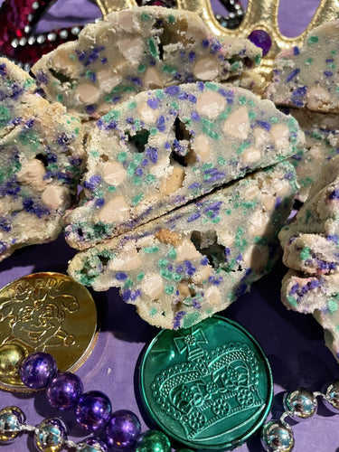 Mardi Gras Sea Salted Caramel Cookie (12 Half Pack)