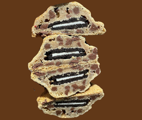 Oreo Stuffed Chocolate Chip Cookies (12 Half Pack)