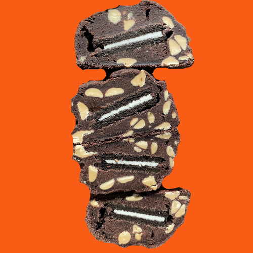 Oreo Stuffed Chocolate Peanut Butter Chip (12 Half Pack)