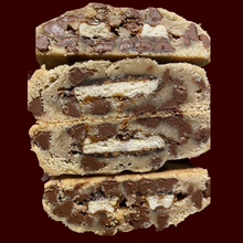 Load image into Gallery viewer, Samoa Stuffed Chocolate Chip Cookie (12 Half Pack)